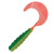Kalin's 2" Triple Threat Grub 10pk - Fire Tiger