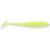 Keitech 4.8" Fat Swing Impact Swimbait 5pk- Chartreuse Back Pearl