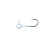 Leland's Lures Eyehole Round Jighead 1/32oz - White