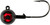 Lindy 1/8oz BMAXX Livebait Jighead 2pk - Black Lindy 1/8oz BMAXX Livebait Jighead 2pk - Black
