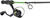 Mr Crappie 9' 2pc Crappie Thunder Jig/Troll Spinning Combo