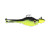 Mr. Crappie Scizzor Shad Head 1/8oz - Tuxedo Black