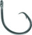Mustad Demon Offset Circle, 1X Strong 1/0 25pk - Black Nickel