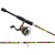 Profishiency - AP 5'6" Splat Spinning Combo w/ Lures On Pack (2pc)