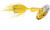 Vibric Rooster Tail 1/4oz - Yellow Mylar