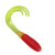 Southern Pro - 2" Triple Tip Grub 50pk - Red Chartreuse