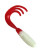 Southern Pro - 2" Triple Tip Grub 50pk - White Red