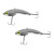 Steel Shad Blade Bait 1/4 oz - Silver-Chrome 2pk