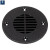TH Marine 2 1/2" Floor Drain - Black