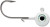 VMC Neon Moon Eye Jig 1/8oz 4pk - White