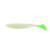 Walleye Assassin - 3" Die Dapper Walleye 10Ct - Glow Chartreuse Tail