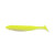 Walleye Assassin - 3" Die Dapper Walleye 10Ct - Chartreuse White