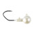 Yum 3/16oz FF Jighead 3ct - Pearl