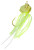 Z-Man Chatterbait Micro 1/8 - Chartreuse/White