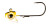 Z-Man 3/8oz Finesse Eyez 3pk - Shiner