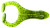 Z-Man 4" Hard Leg Frogz 3pk - Watermelon Chartreuse