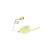 Booyah Tux & Tails Spinnerbait 1/2oz - Chartreuse White Gold