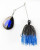 Jewel Lazer Jolt 1/2oz Spinnerbait - Black Blue