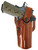 Galco APO212R APO StrongsideCrossdraw OWB Tan Steerhide Fits Kimber 1911 5 Right Hand