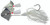 Accent Double Buzz Bait 1/2 - White