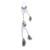 AFW Bottom Rigs - 40lb Mono; 2Drop Btm Rig;Clr