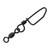AFW BR Coastlok Snp Crn Swiv - 225lb;#2/0 blk 144pc
