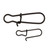 AFW Duo Lock Snaps - 25lb;#2 blk 36pc