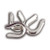 AFW Stainless Steel Thimbles - 1.6mm Terdp-Shape Brght 1kpc