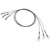 Surflon Leader Wire - 45lb 12'' Nyl 1x7 SS Blk 3pc