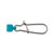 Aqua-Clear Braid Resistnt FF - #8 Duo Lock Snap Grn 5pc