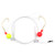 Aqua-Cler HL Pmpno Snppr Rig - Sz2Wide Gap Hk;Red/Cht Float