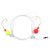 Aqua-Cler HL Pmpno Snppr Rig - Sz4Wide Gap Hk;Red/Cht Float
