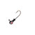 Arkie Double Eye Jig Head - 1/16oz Black 10pk