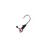 Arkie Double Eye Jig Head - 1/32oz Black 10pk