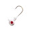 Arkie Round Jig Head - 1/32oz Wht 100pk