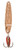 Bay de Noc Swedish Pimple - 1/10oz 1'' Hamered Copper