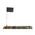 BeaverDam Rail Tip-Ups - Camo Green