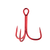 Berkley F19 EWG Treble Hook - #4 Red 8pk