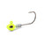 Berkley F19 Hybrid Jighead - 1/8oz 3/0 Chartreuse 4pk