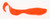 Berkley Gulp Minnow Grub - 3'' Fluorescent Orange 11pk
