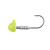 Berkley Half Head Jigs - 1/4oz 2/0 Chartreuse 6pk