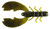 Berkley PB Chigger Craw - 3'' Green Pumpkin 10pk