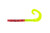 Berkley PB Power Worms - 7'' Plum/Chartreuse 13pk