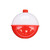 BEST Plastic Bobber - Bulk - Round 2''d Red/White