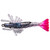 Betts BB PerfectSinkerShrimp - 1/4oz Clr Spk/PinkFireTl 3pk