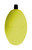Betts Peg Foam Float - Oval 2'' Yellow 100pk