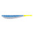 Big Bite Slim Minnow - 4'' Bl Slv Flk/Cht Tail 10pk