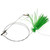 Blue Water Candy - 4x4 Rigged PrvtStk - (2) #4 Treble Green