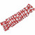 BOAT Utility Rope Holw Braid - 3/8''x10' Red/White