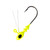Bobby Garland Brush Off Jig - 1/30oz Chartreuse 10pk